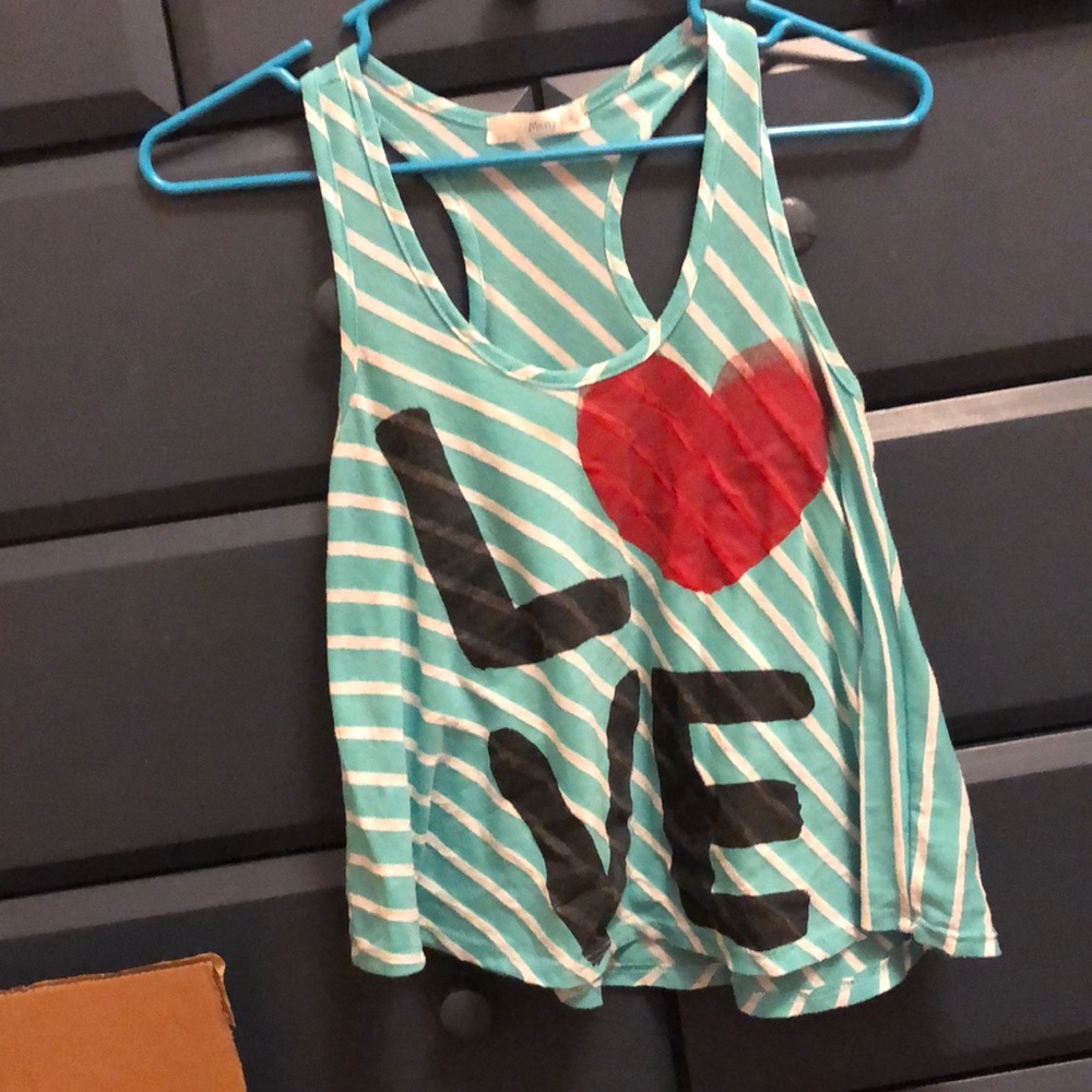 Womens Blue Tanktop